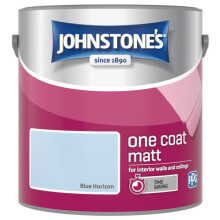 Johnstones One Coat Matt Emulsion Blue Horizon 2.5 Litre
