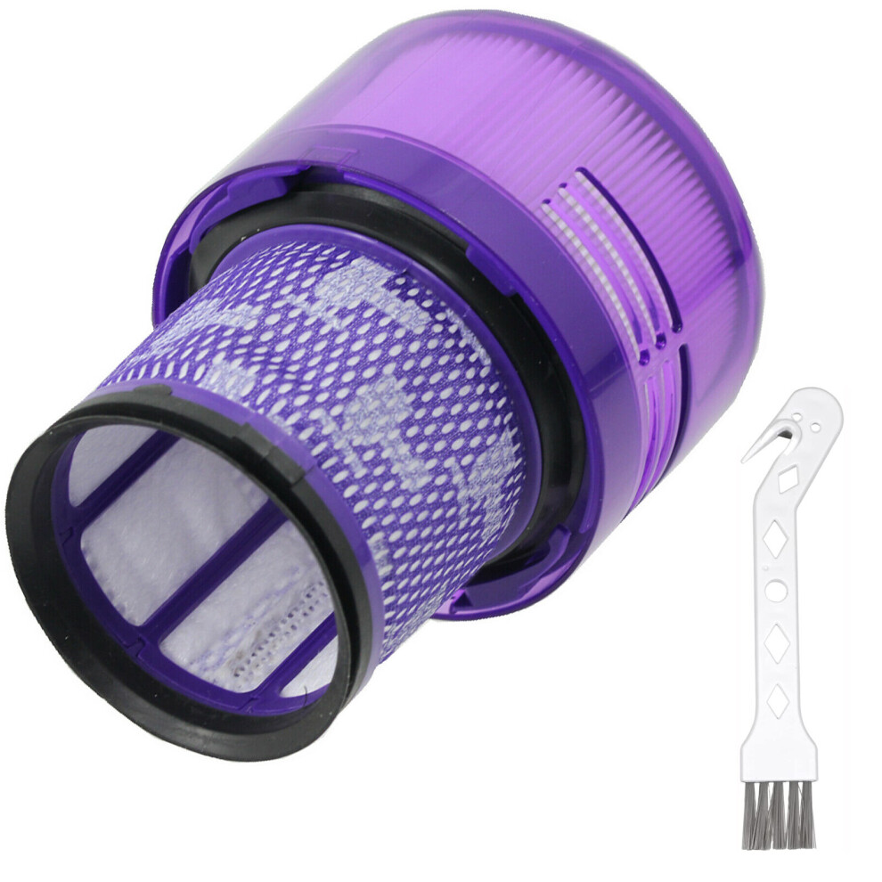 Spares2go Filter For Dyson V11 Sv14 Cyclone Vacuum Cleaner Washable Purple