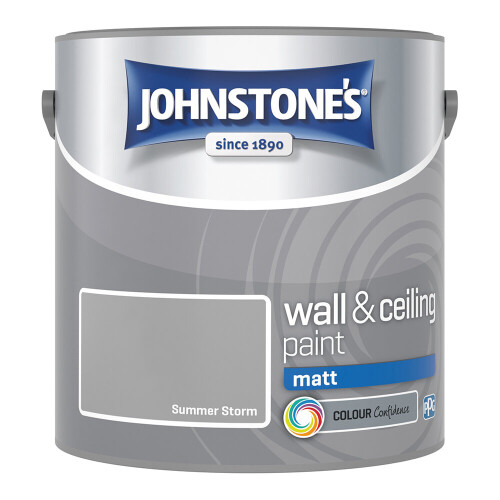 Johnstone's Johnstones Wall & Ceiling Matt Emulsion Paint 2.5l Summer Storm