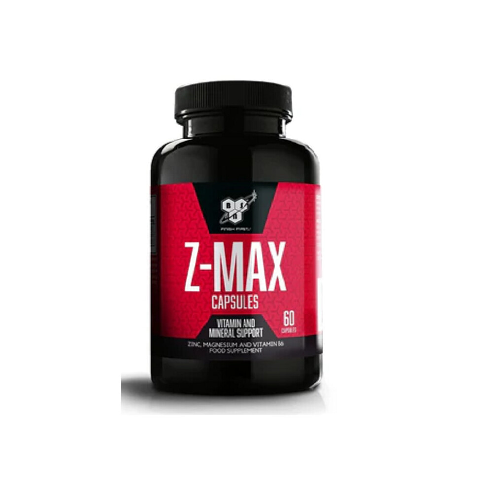 BSN Z-MAX - 60 Capsules Vitamin & Mineral Support Best Before End Of May 2022