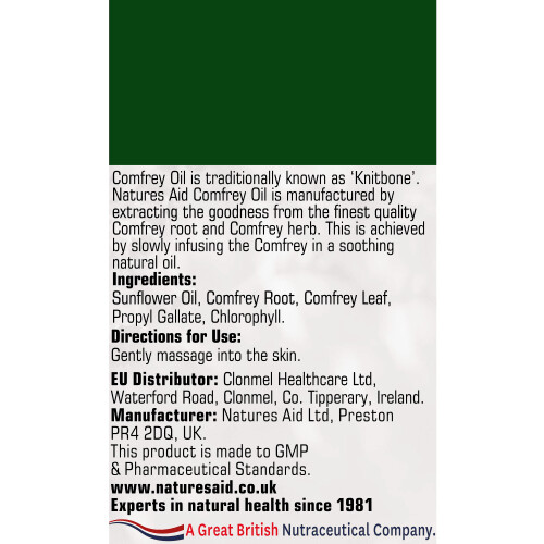 Natures Aid Natures Aid Comfrey Oil 150ml X 3 1