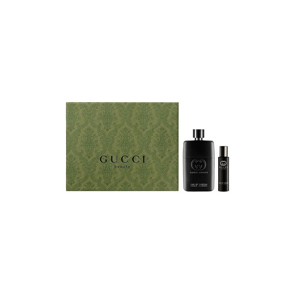 Gucci Guilty Pour Homme Eau De Parfum 90ml & Travel Spray 15ml