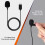 USB C Lavalier Microphone Omnidirectional Lapel Mic Professional Recorder 8