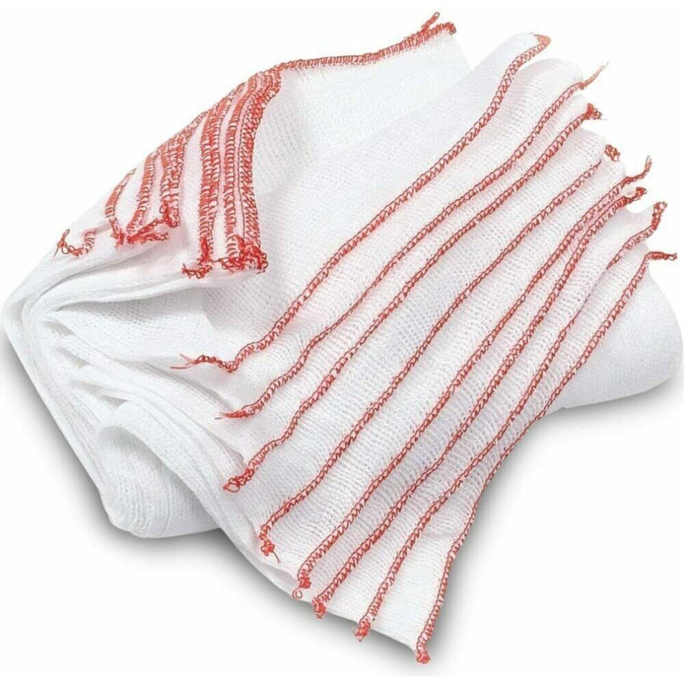 10 X Dish Cleaning Cloths Large Washing Soft Clothes Dishes Reusable