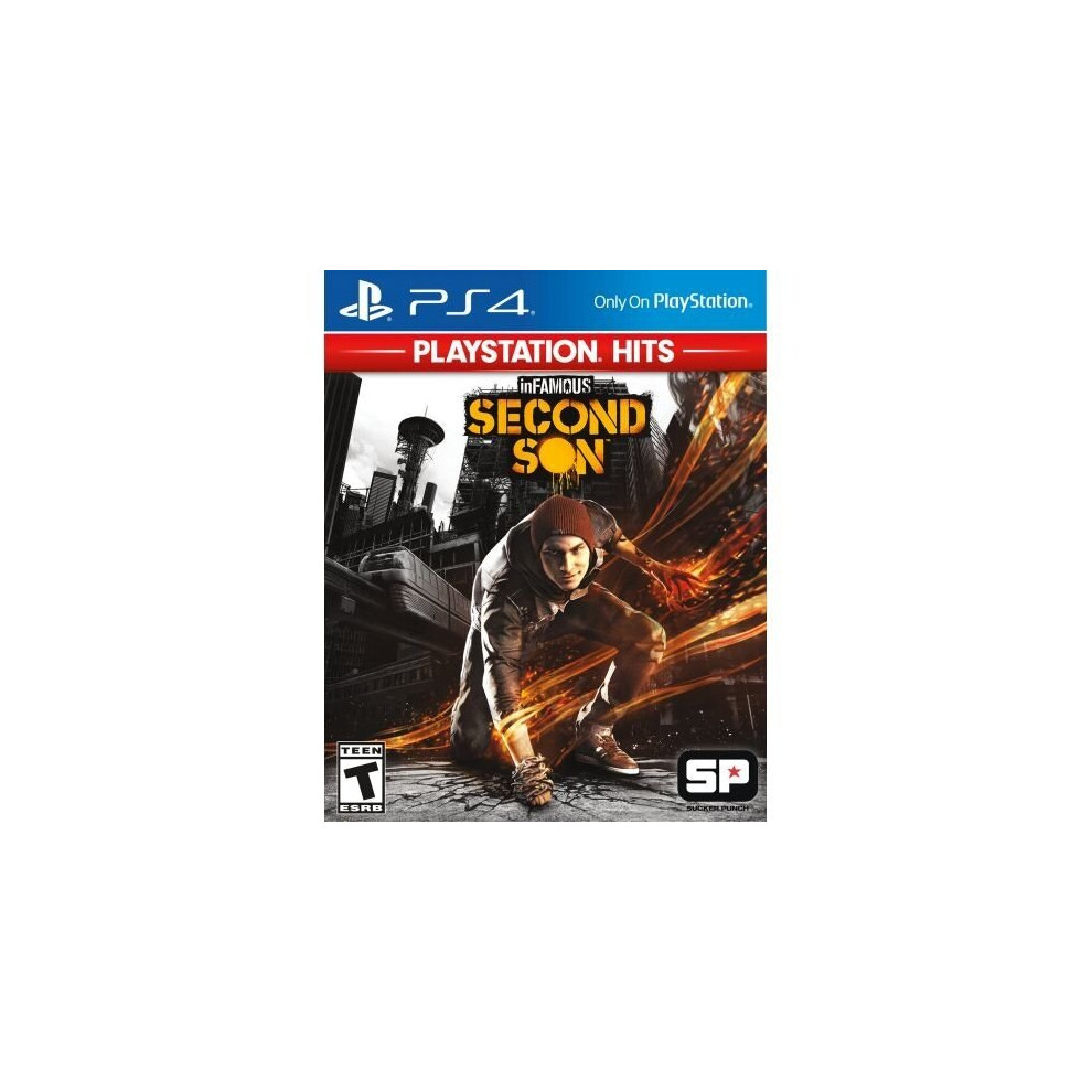 inFamous Second Son PS4 Game (PlayStation Hits) (NTSC)