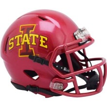 Riddell 9585590291 NCAA Iowa State Cyclones Replica Mini Speed Style Cardinal Helmet