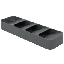 Cutlery Organiser 5-Compartment Small Tray, Drawer Organiser, Antrasit (Code 50809)