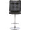 Evre (Without Arms, Black) Evre Cuban Bar Stool Adjustable With 360 Swivel 1