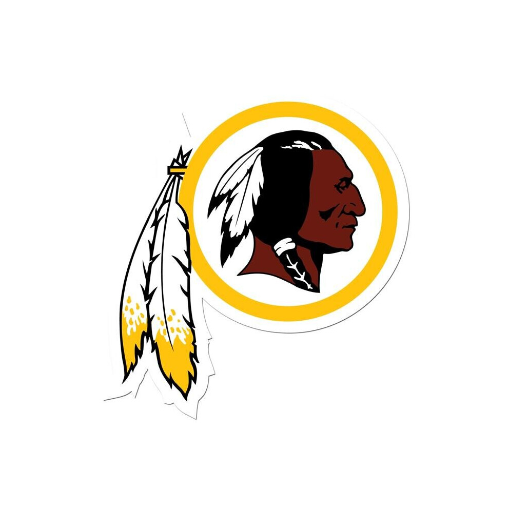 Siskiyou Fld135 8 In. Unisex Nfl Washington Redskins Auto Decal 754603970979