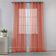 RT Designers Collection PNL46324 90 in. Lonnie Grommet Panel, Coral
