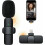 Wireless Lavalier Microphone Vlog Live Stream Mic For iPhone 13 12 11 1