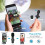 Wireless Lavalier Microphone Vlog Live Stream Mic For iPhone 13 12 11 3