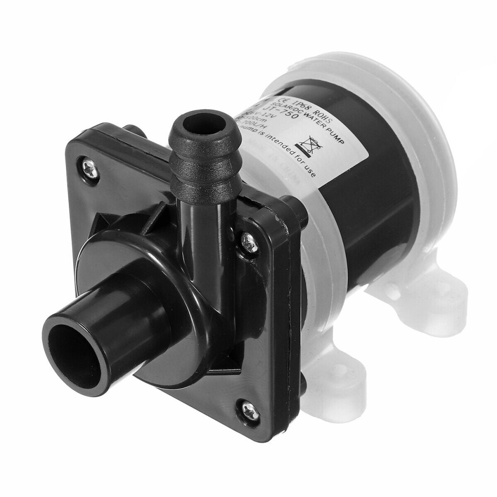 Dc 12V Solar Powered Water Pump Motor 700L/H Brushless Magnetic Submersible Water Pumps 3654659394293