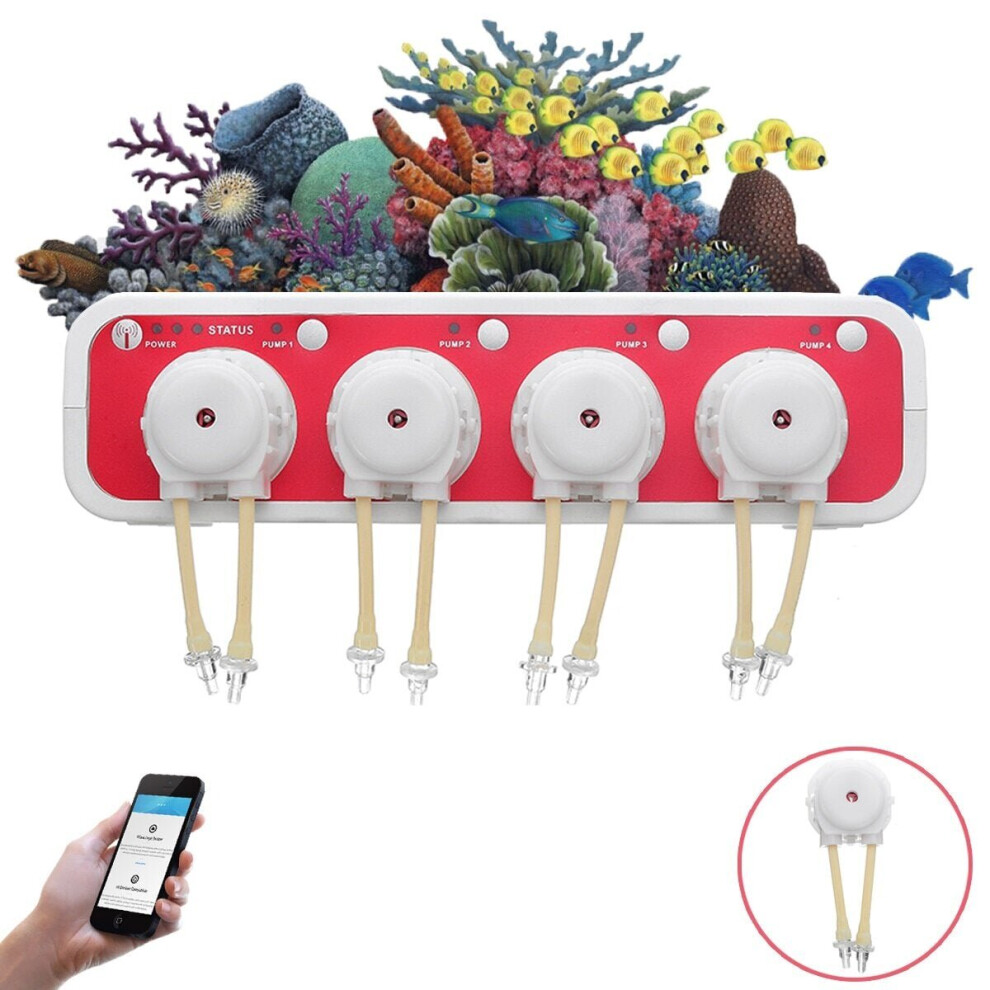 WiFi Dosing Pump Remote Control Programmable Autoxic Marine Aquarium Air Pump