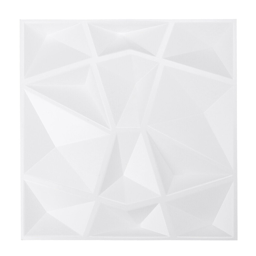 12Pcs/Set Pvc 3D Wall Panels Embossed Home Room Decal Background Decor 12X12inch 3654659404343