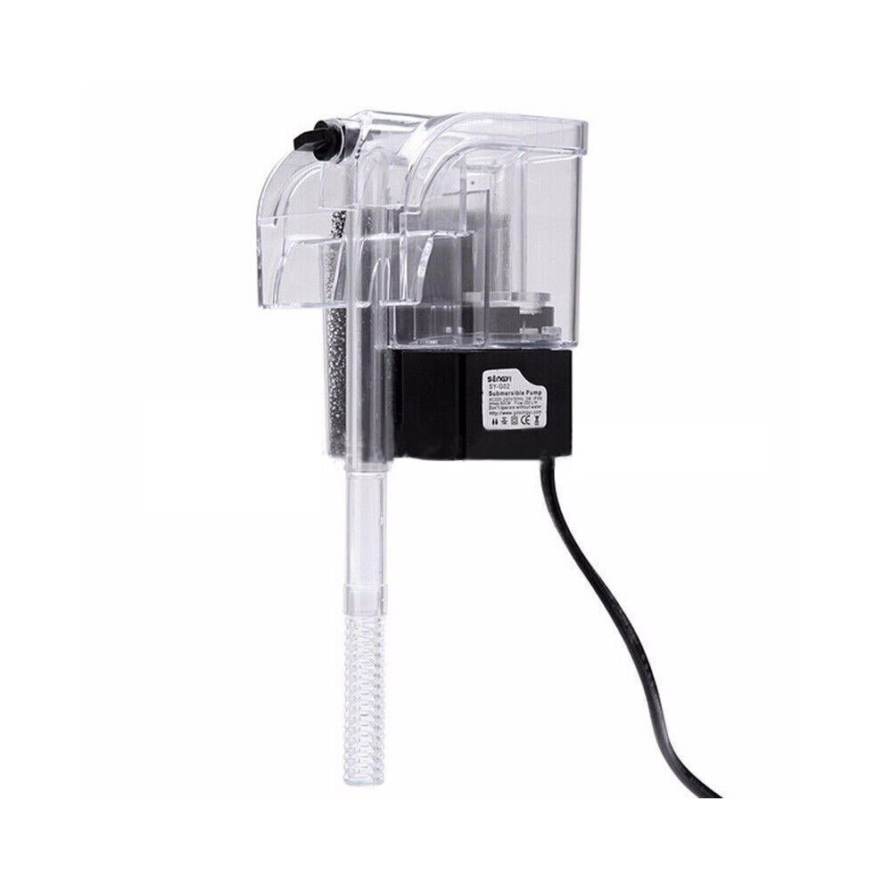 3 in 1 Aquarium Filter Water Oxygen Circulation Pump Fish Tank Waterfall Water Circulation Filter