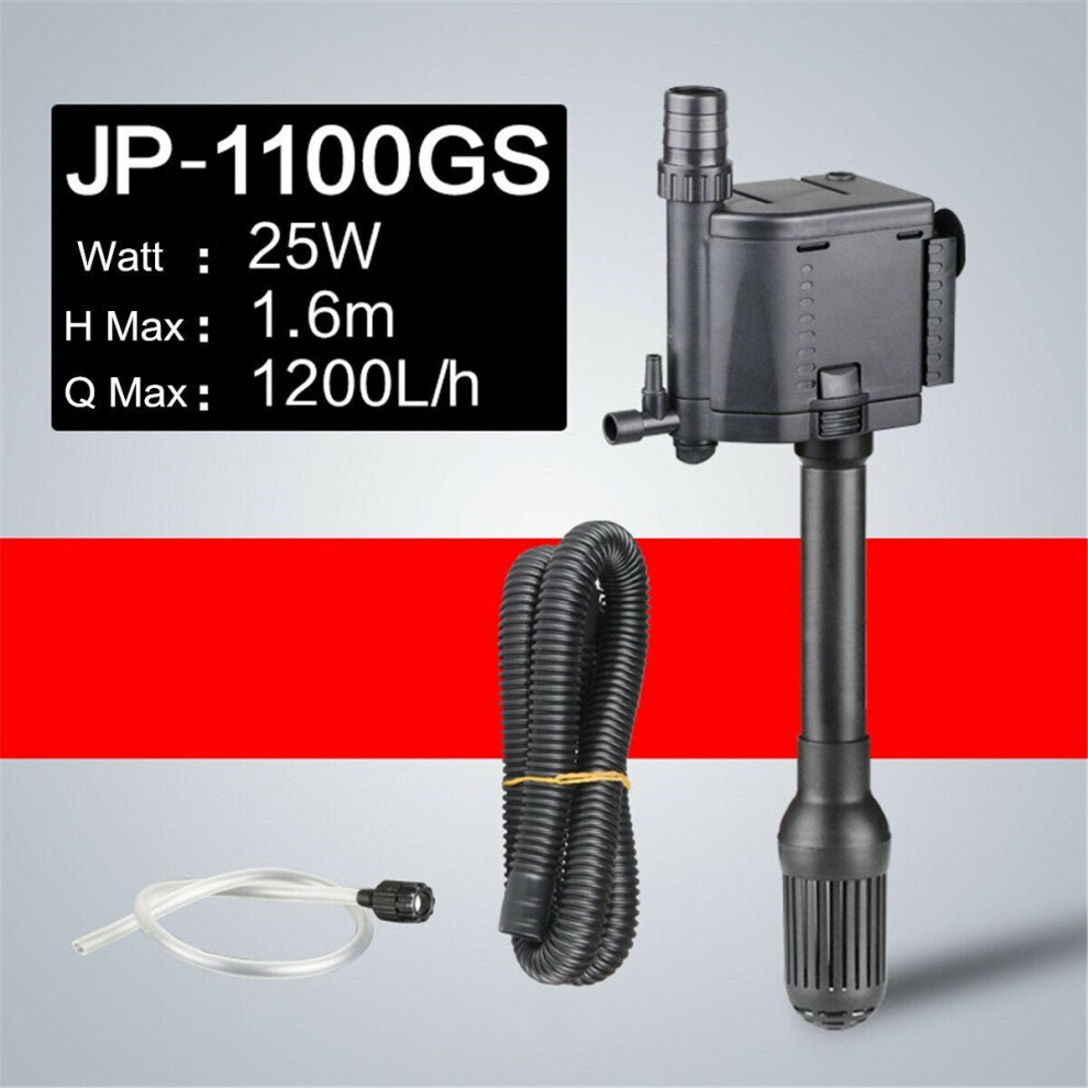 (25W) 15-30W Aquarium Submersible Fish Tank Pump Water Filter Oxygen Pump Water Circulation