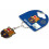FC Barcelona Crest Enamel Keyring 2