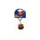 FC Barcelona Crest Enamel Keyring 3