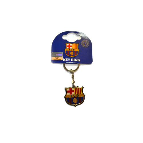 FC Barcelona Crest Enamel Keyring 2