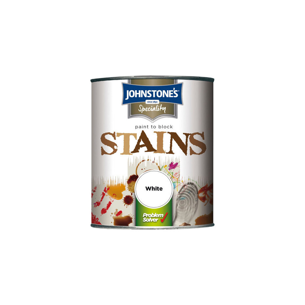 Johnstones Paint Stain Block Paint 750ml