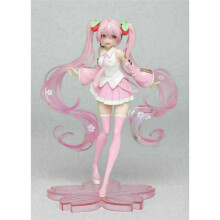 VOCALOID Hatsune Miku Sakura Blossom Dress Figure Toy