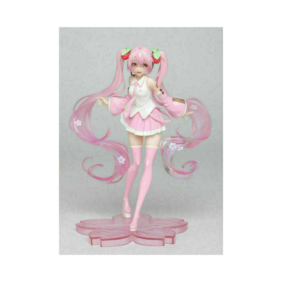 VOCALOID Hatsune Miku Sakura Blossom Dress Figure Toy