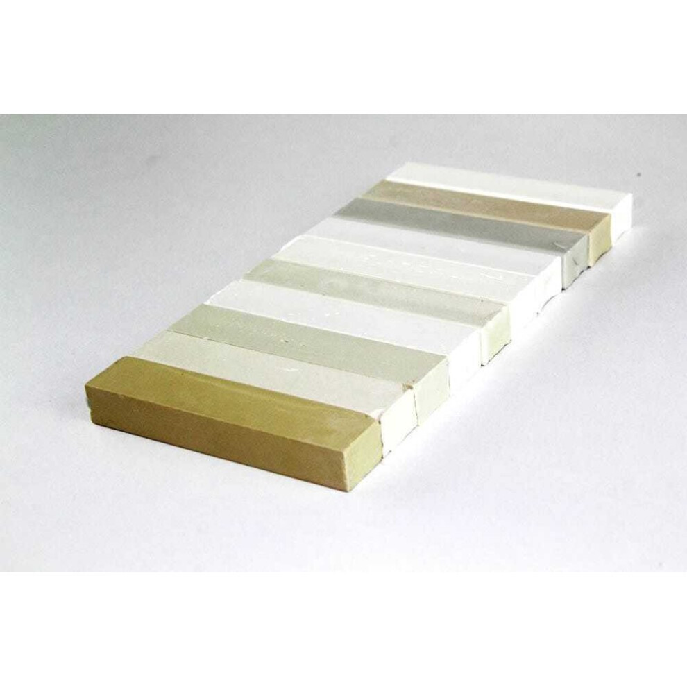 (150 - Mixed Whites) Konig Hard Wax Furniture Repair Filler Sticks Set 8904384286024