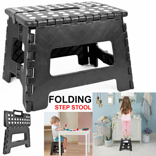 Ezi-Tech Taburete PlÃ¡stico Plegable Multiusos Plegable Cocina Hogar 1