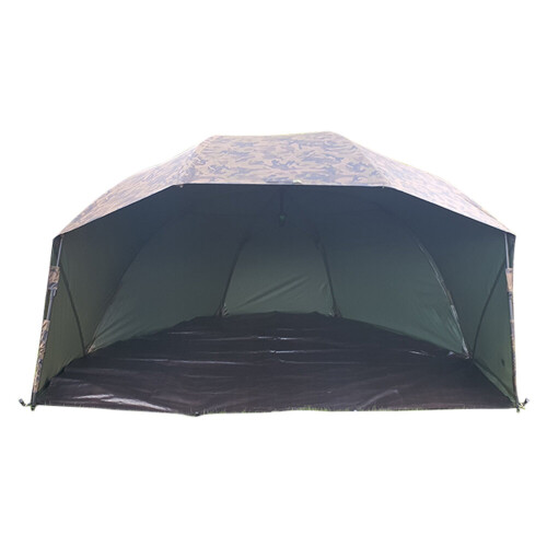 Abode Night & Day 60" Camo Oval Umbrella Carp Session Brolly 1