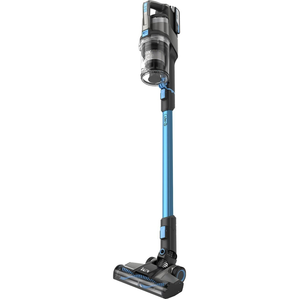 Vax ONEPWR Pace PET CLSV-VPKA Cordless Vacuum Cleaner with up to 40 Minutes Run Time - Blue / Grey