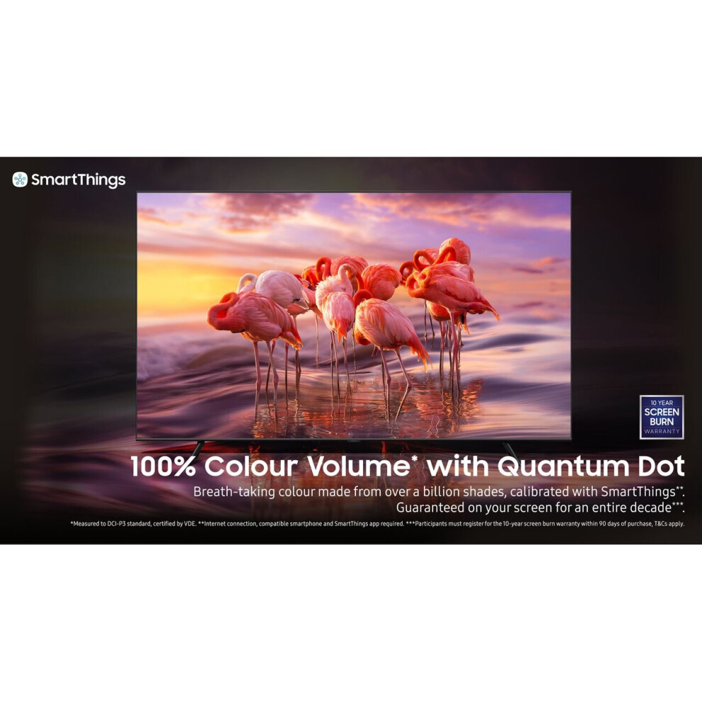 Samsung Qled Qe55q60ba 55" Smart 4K Ultra Hd Tv, Ambient Mode