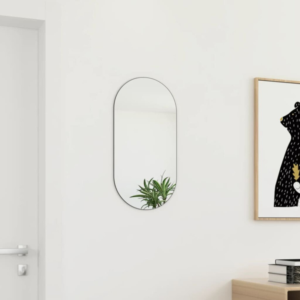 vidaXL Mirror 60x30 cm Glass - Image 3