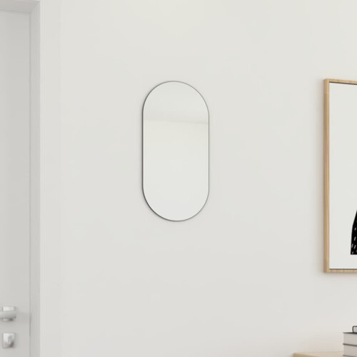 vidaXL Mirror 40x20 cm Glass Bedroom Dressing Room Living Room Decor Mirror