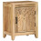 VidaXL vidaXL Solid Mango Wood Bedside Cabinet Nightstand Bed Stand Storage Cabinet 11