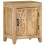 VidaXL vidaXL Solid Mango Wood Bedside Cabinet Nightstand Bed Stand Storage Cabinet 1