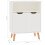 VidaXL vidaXL Sideboard High Gloss White Engineered Wood Cupboard Storage Cabinet 8