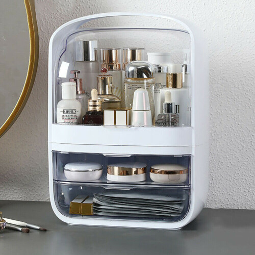 Modern Design White Cosmetic Storage Makeup Organizer, Best 2