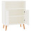VidaXL vidaXL Sideboard High Gloss White Engineered Wood Cupboard Storage Cabinet 5