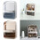 Modern Design White Cosmetic Storage Makeup Organizer, Best 7
