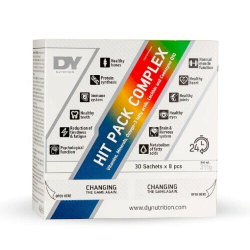 Dorian Yates HIT Pack Complex Multi Vitamins EPA DHA Calcium Zinc