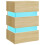 VidaXL vidaXL LED Bedside Cabinet Sonoma Oak Engineered Wood Side Table Nightstand 2
