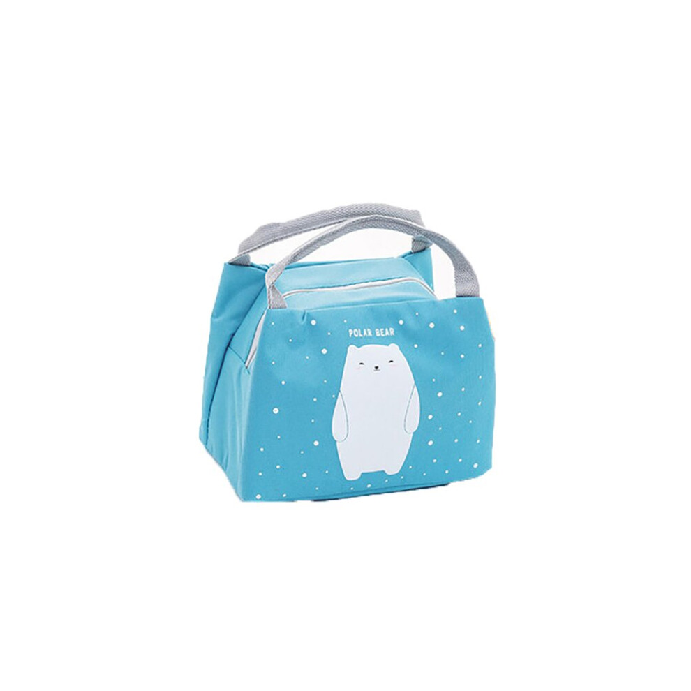 (Polar Bear) Cute Animal Design Insulated Lunch Bag