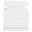 VidaXL vidaXL Bedside Cabinet White Engineered Wood Side Table Nightstand Bed Stand 4