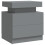 VidaXL vidaXL Bedside Cabinet Grey Engineered Wood Bed Telephone Stand Side Table 2
