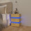 VidaXL vidaXL LED Bedside Cabinet Sonoma Oak Engineered Wood Side Table Nightstand 5
