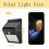 Solar Lights Outdoor, Solar Motion Sensor Lights Waterproof (2 Pack) 5