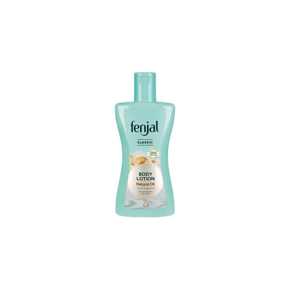 Fenjal Classic Body Lotion - Natural Oil - Vegan Formula 200ml