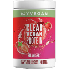 Clear Vegan Plant Protein Powder 320g Strawberry