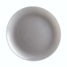 (6 Dessert Plates, Grey) Luminarc 18pc Opal Glass Dinner Set Christmas